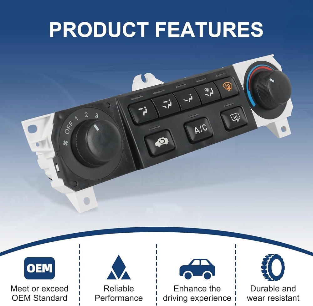 For Honda Accord 1998-00 A/C Heater Control Panel Module Replacement 599-268