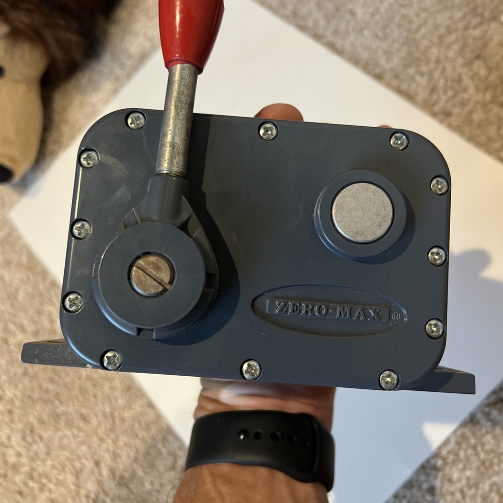 E42 Model Unidirectional Adjustable Speed Drives. ZERO MAX