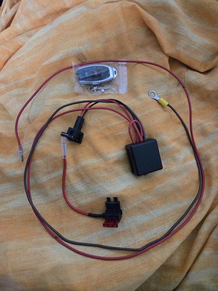 AKRAPOVIC/RECORD MONZA ACTIVE 500 ABARTH WIRELESS VALVE CONTROL KIT