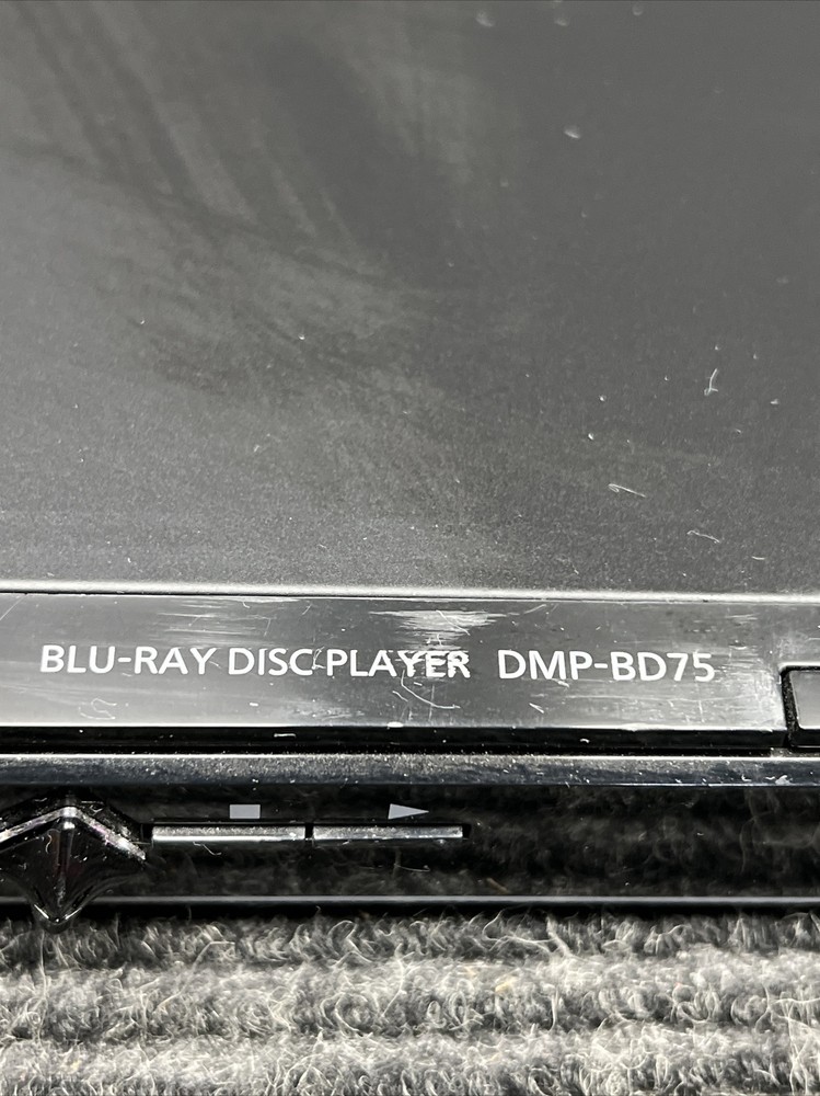 Used Panasonic DMP-BD75 Blu-ray Player - No Remote - Tested
