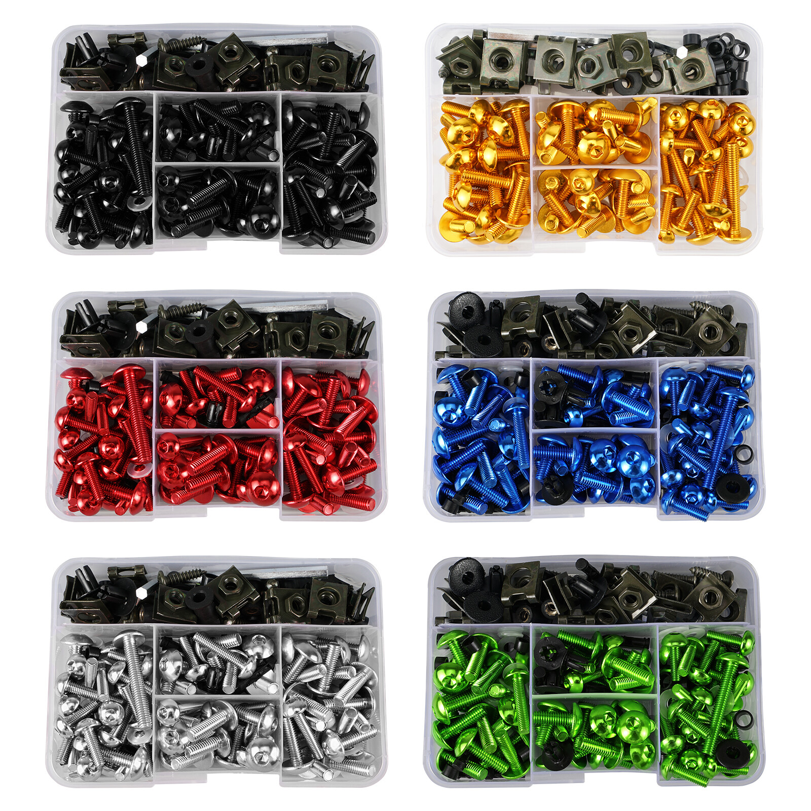 Fairing Bolt Kit Bodywork Screws for Honda CBR600RR CBR900RR CBR1000RR CBR1100XX