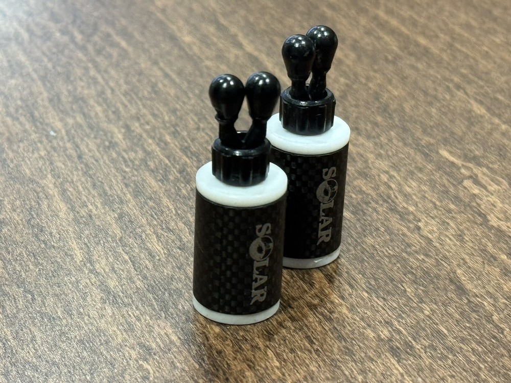 Solar Tackle Ipro Carbon Bobbins x 2