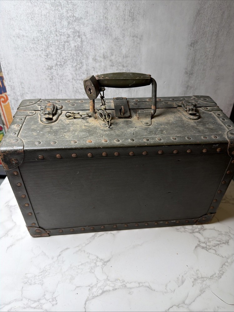 US Army Barber Kit Case VINTAGE