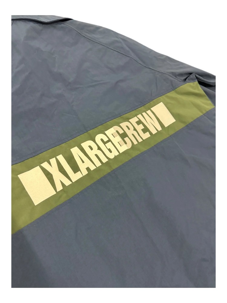 X-Large 90s Crew Coach Jacket Size Large Deadstock
