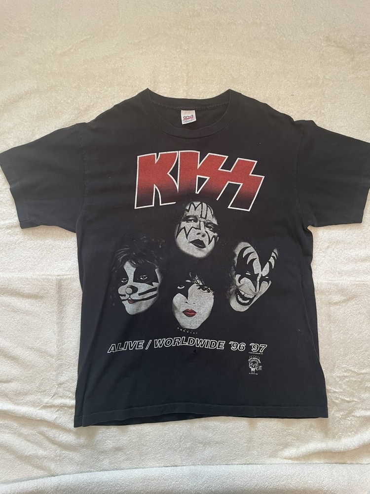KISS VINTAGE 96/97 XL TOUR SHIRT VG