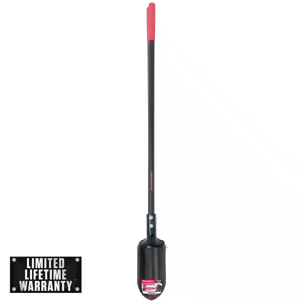 48 In. Fiberglass Handle Post Hole Digger