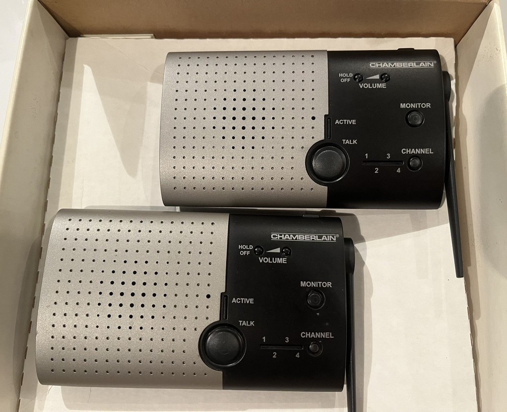 2 Chamberlain Wireless Portable Intercoms Communication Intercom Home LSIA LSIS