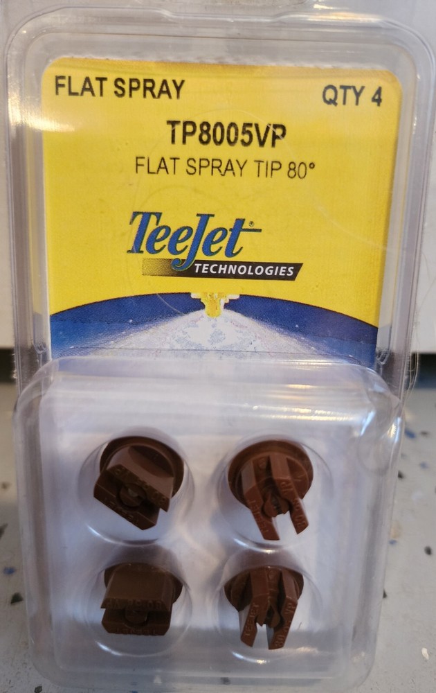 TP8005VP TeeJet Flat Spray Tip 80 Degree