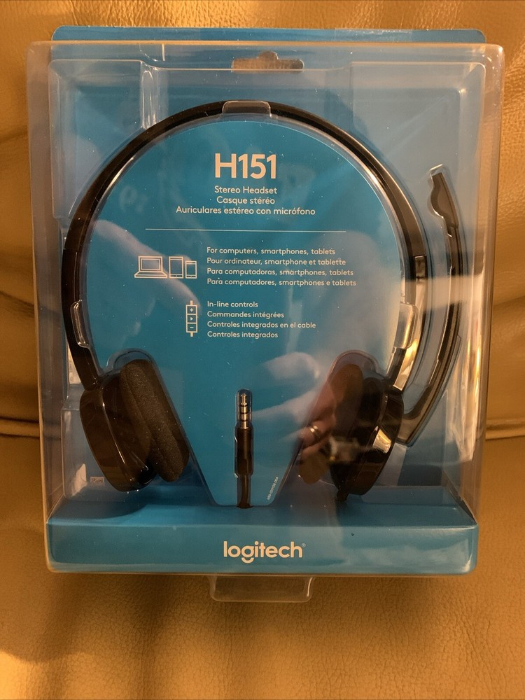 Logitech H151 Stereo Multi Device Headset with In Line Controls