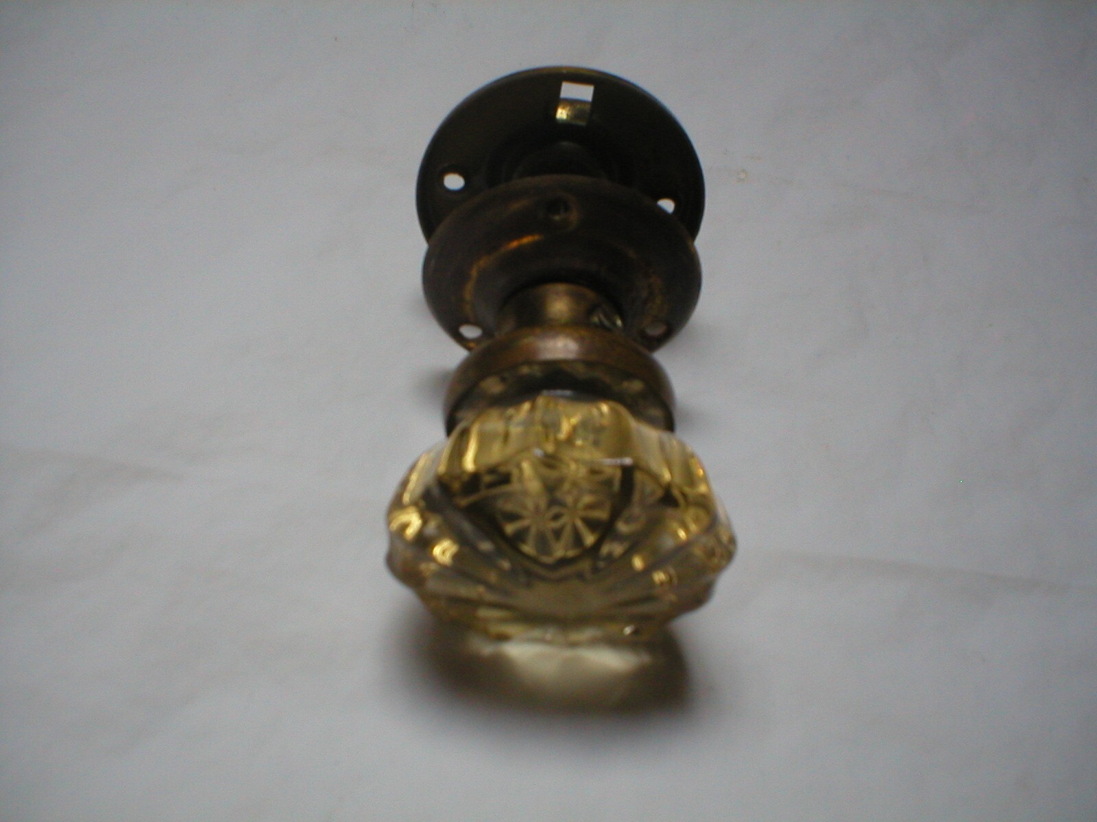 Antique Glass Doorknob and Closet Hardware