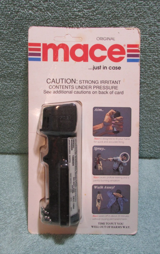 Vintage Original Mace Pepper Spray