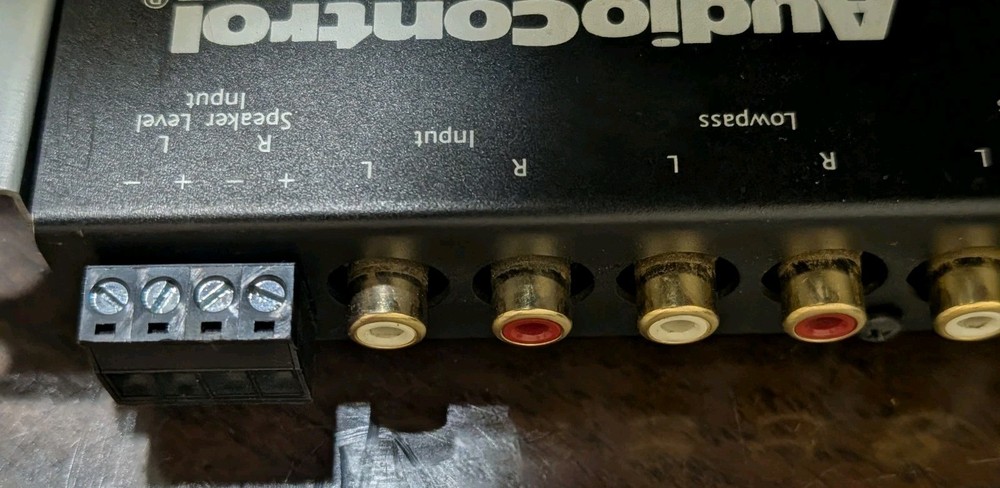 AudioControl THREE.1 In-dash equalizer with 2-way crossover And Line Driver