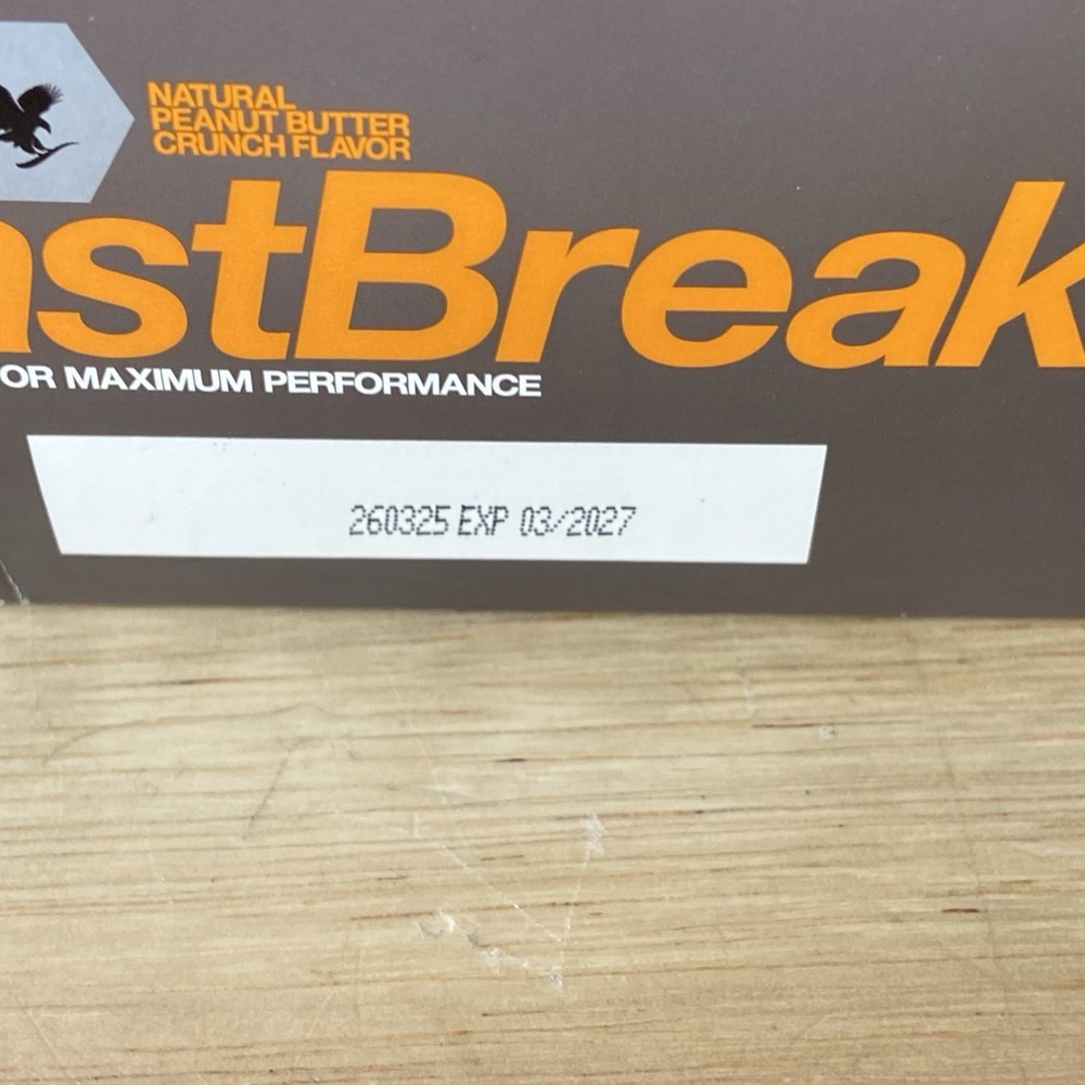 Forever FastBreak Protein Bars Peanut Butter 12-pack meal replacement