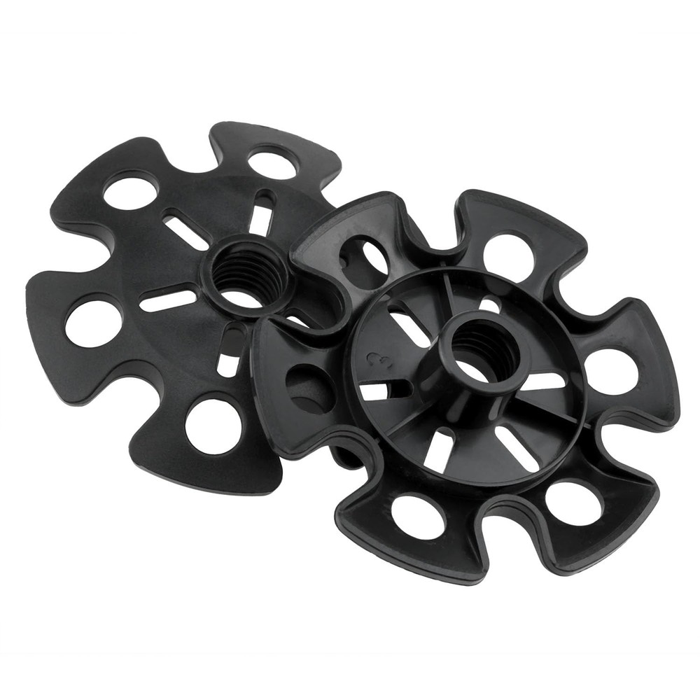 4PCS Black Hiking Pole Mud Ski Basket, Detachable, Replacement, Accessory