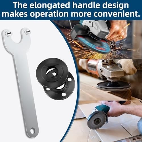 7-Piece Angle Grinder Nut & Wrench Set for 4.5" & 5" Grinders