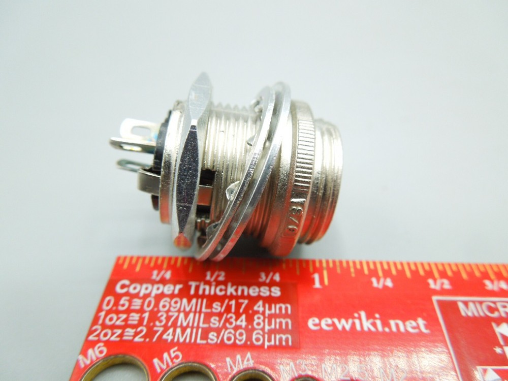 SWITCHCRAFT 3 PIN MIC PLUG NOS (QTY 5)