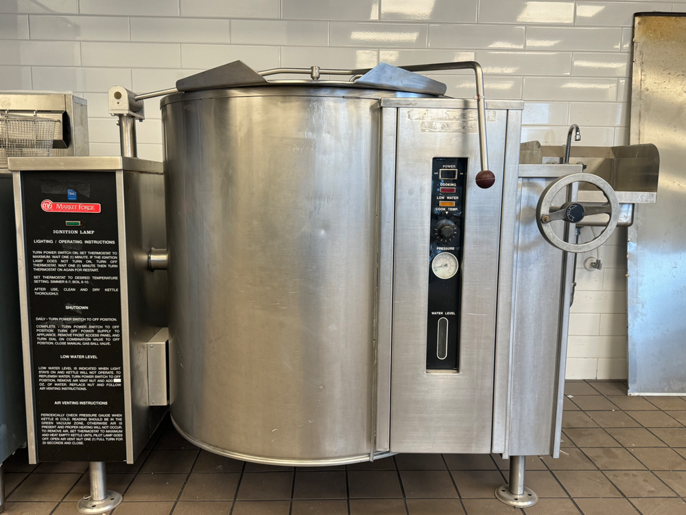 Market Forge FT40GL 40 Gallon Jacketed Tilt Kettle