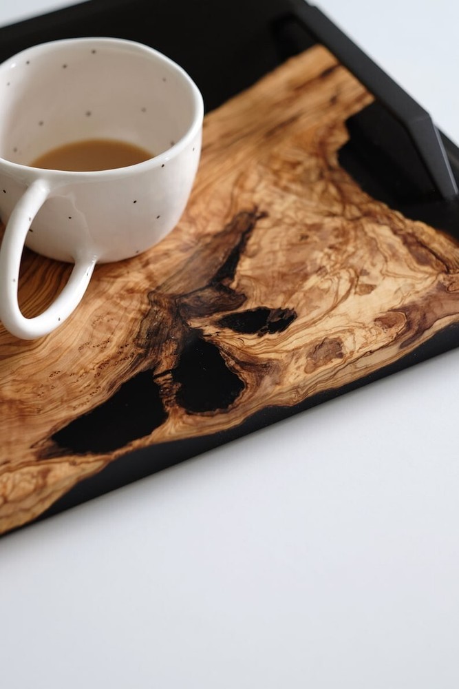 Epoxy Wood Rasin Serving Tray
