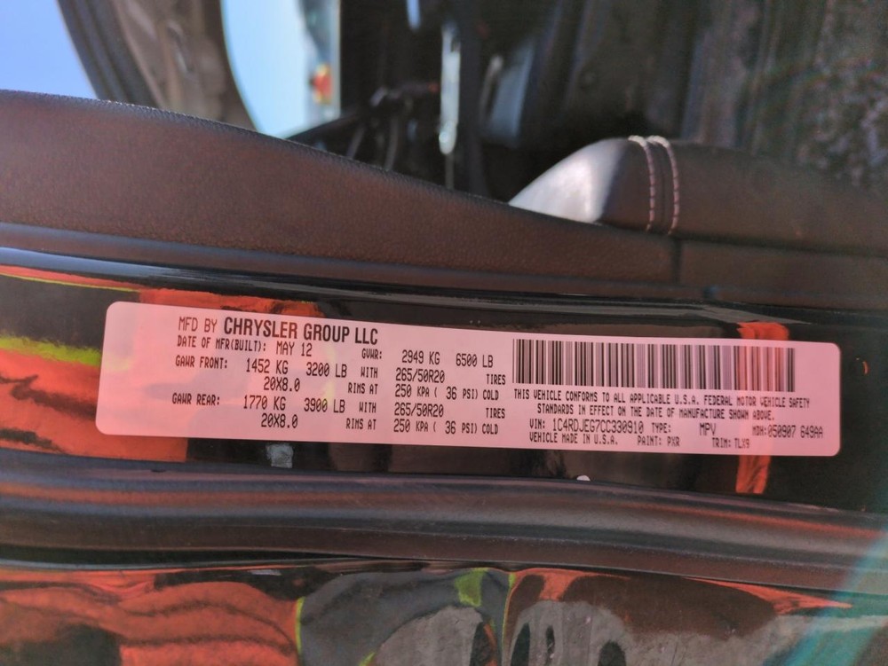 Used Blind Spot Detection System Warning Control Module fits: 2012 Dodge Durango