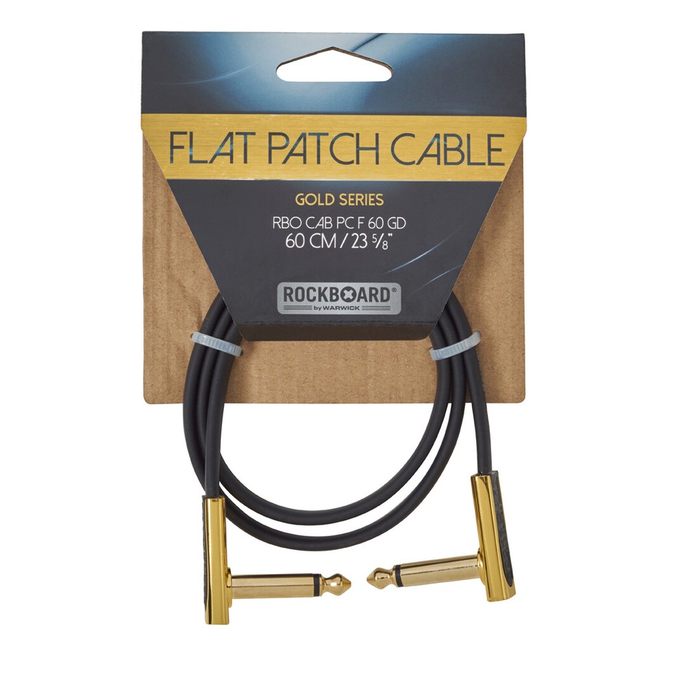 RockBoard Flat Patch Gold Series Cable 60cm / 23.62"