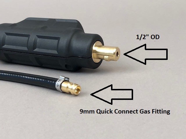 12' CK Worldwide 17 Series Flex Neck Tig Torch fits AHP 201XD 2015 200x