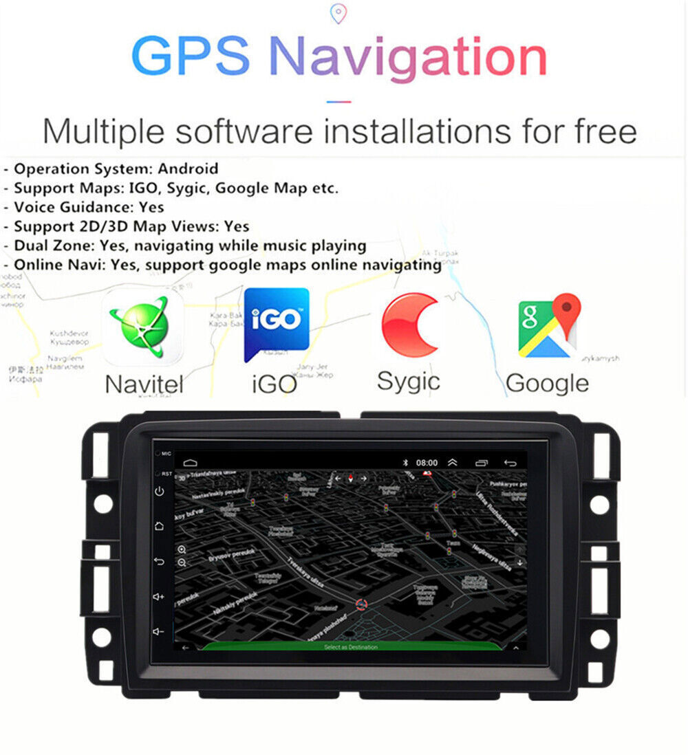 Car Radio Stereo For Chevrolet Traverse 2013-2017 Apple Carplay Android 14 GPS