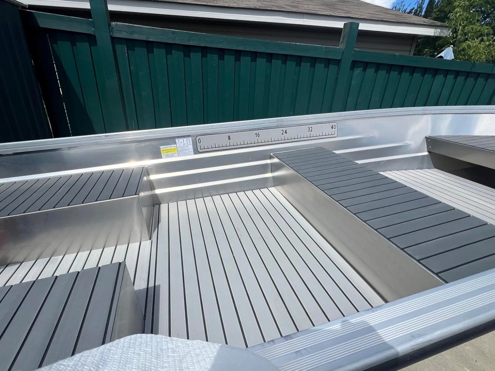 Self-adhesive Boat Flooring EVA Foam Teak Decking for Yacht Pontoon Boat | Gray