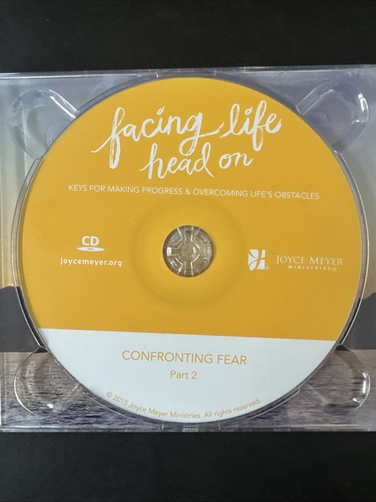 Joyce Meyer CDs Facing Life Head On Keys for Making Progress & Overcoming