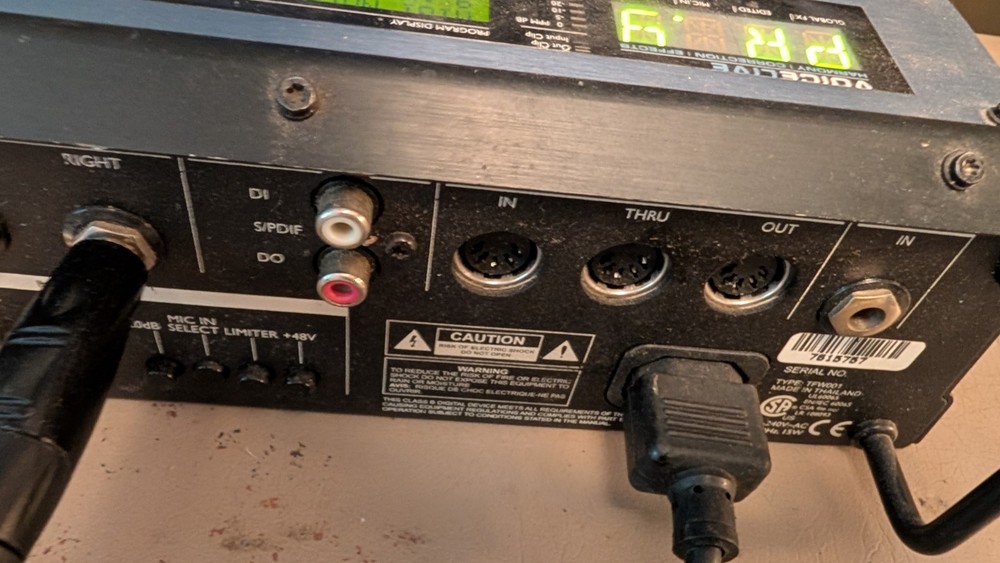 TC Helicon VoiceLive Vocal Processor