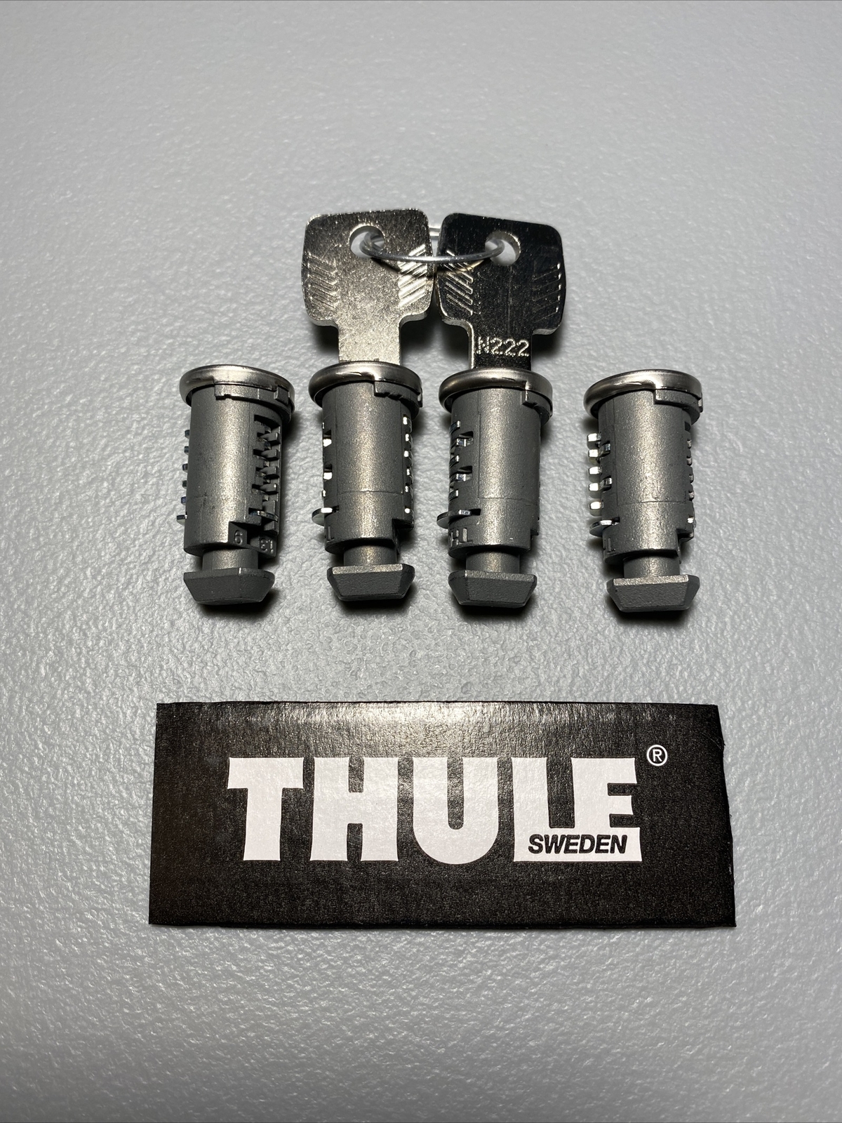 Thule One-Key System Lock Cylinders (Pack of 4) - Thule Lock Set 4 Pack *NEW*