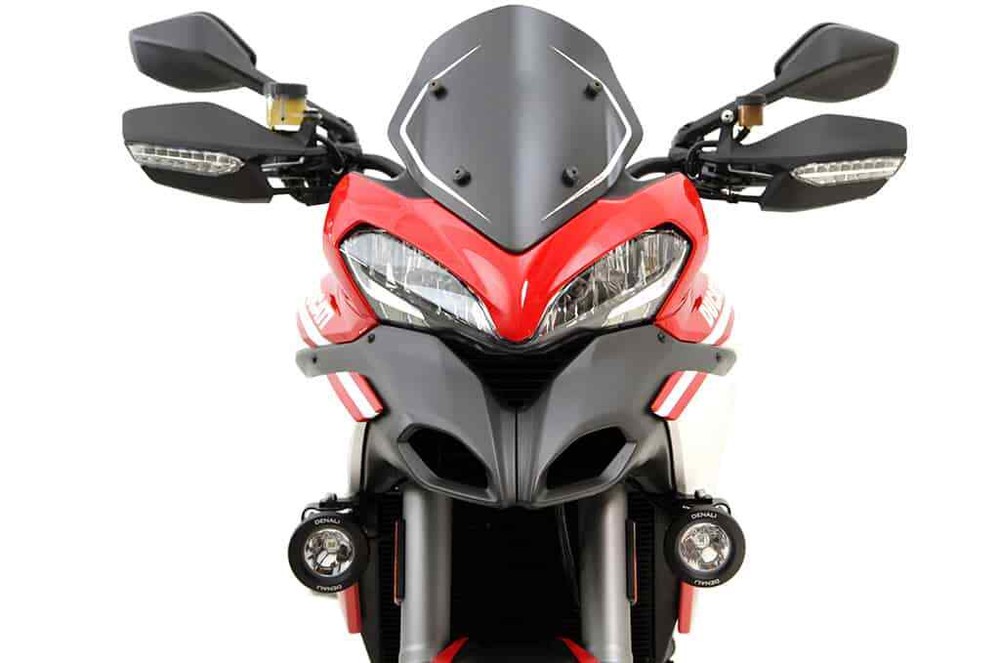Denali Auxiliary Light Mounting Bracket For Ducati Multistrada 1200/S Models
