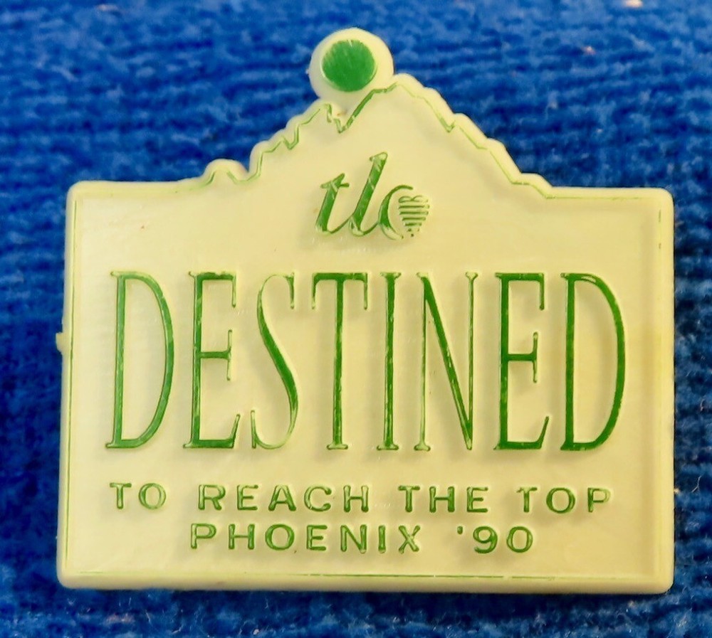 John Deere Phoenix 1990 Plastic Lapel Pin 