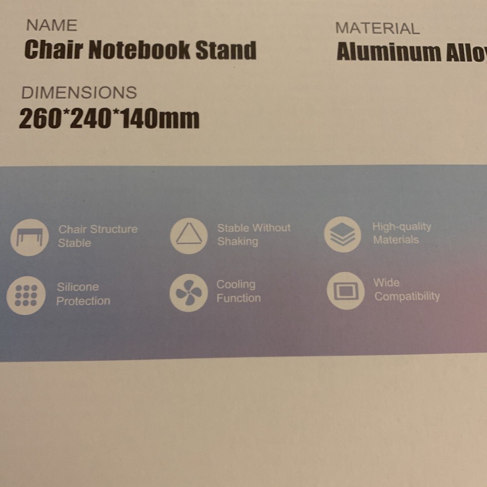chair notebook computer stand ergonomic design cooling function stable