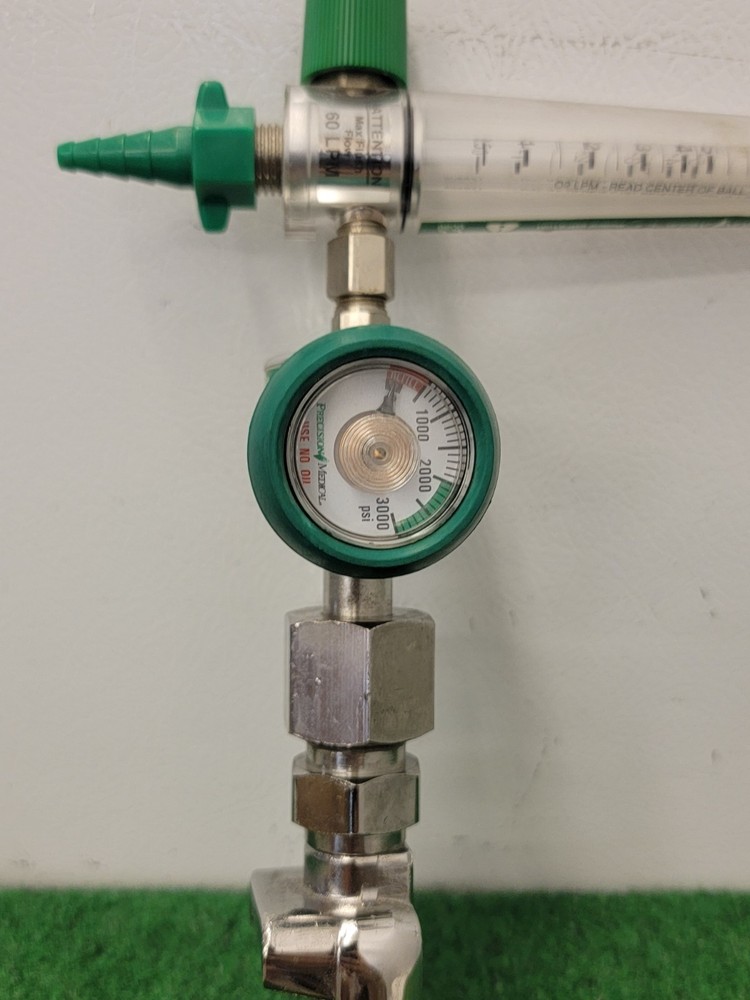 PRECISION MEDICAL OXYGEN O2 EASY METER REGULATOR MODEL 1600M