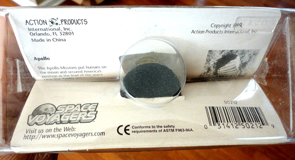 1999 SPACE VOYAGERS APOLLO COMMAND SERVICE MODULE (CSM) TOY*New In Package*Patch