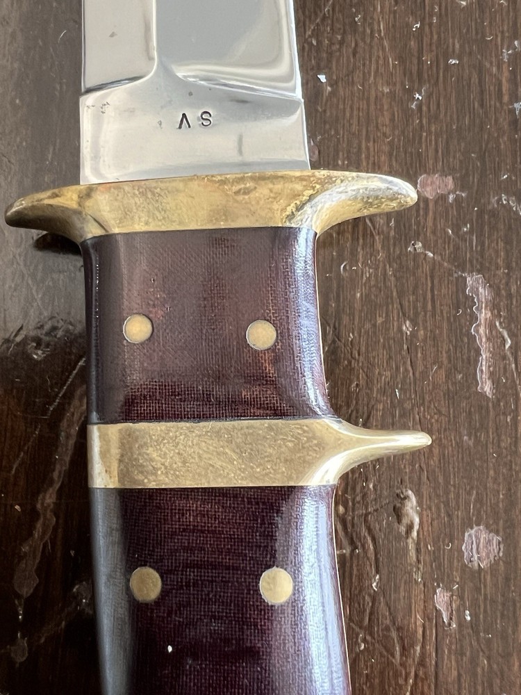 Enedino De Leon 4 “ Fighter ( SV ) Stamp , Custom Sheath