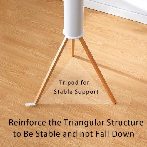 Tripod Clothes Drying Rack - Foldable Laundry Drying Rack - Household Floor