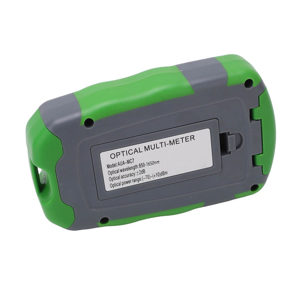Optical Fiber Power Meter ‑70~+10dbm Digital Display Optic Cable Tester Tool
