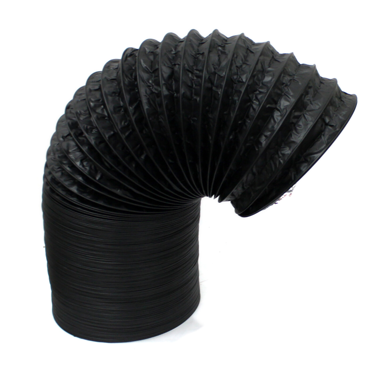12 in x 25 ft Black Insulated Flexible Ducting HVAC Air Vent
