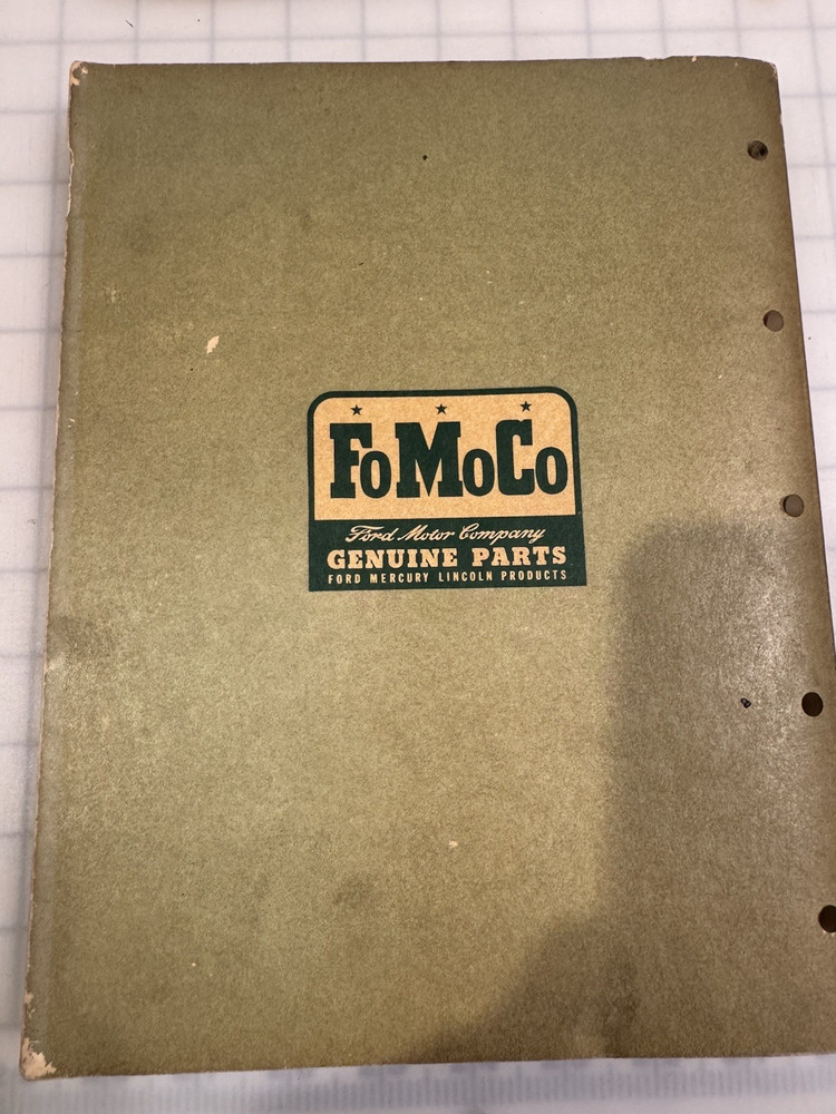Go Mo Co Obsoleted, Superseded, Interchangeable Catalog Model A To 1955