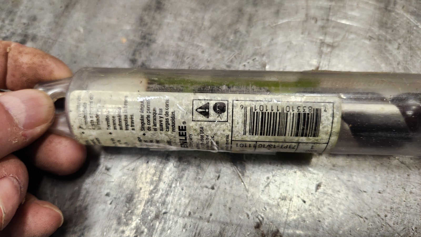 Greenlee 71PT 13/16" x 30" 7/16" Hex Drive Lineman Impact Auger Wood Bit NEW