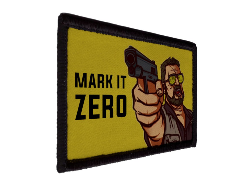 Mark it Zero Big Lebowski Walter Sobchak Patch Morale Hook [sub]