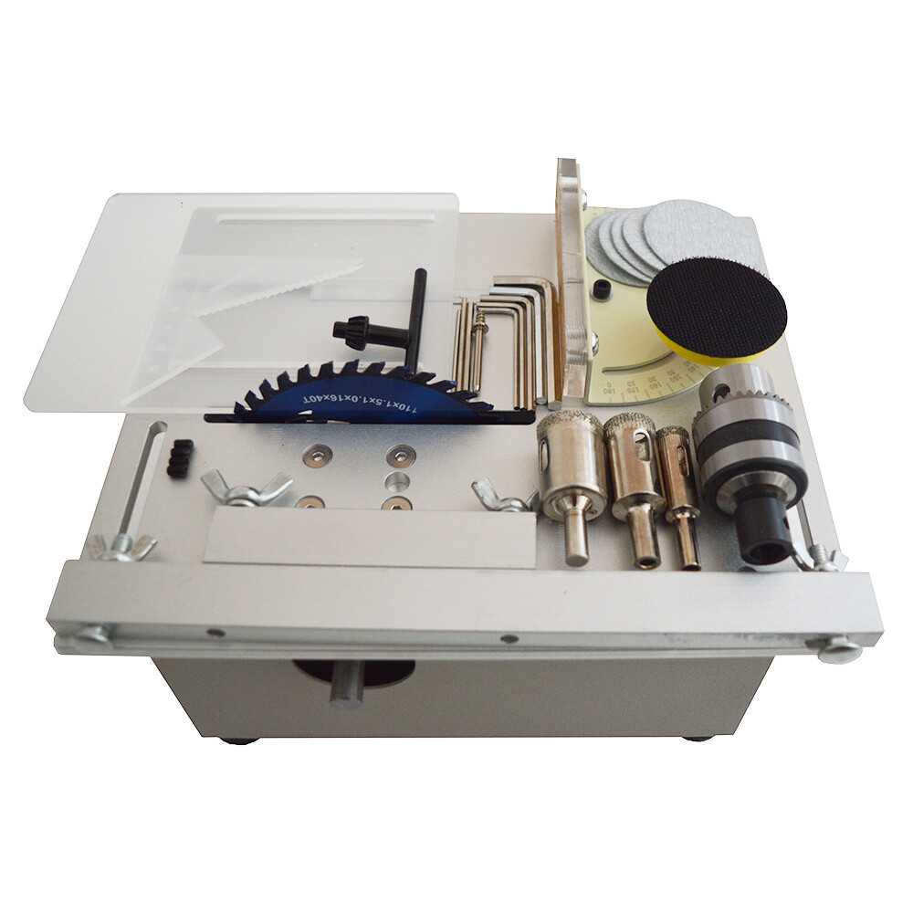 Miniature Precision Table Saw Blade DIY Woodworking Cutting Machine Portable