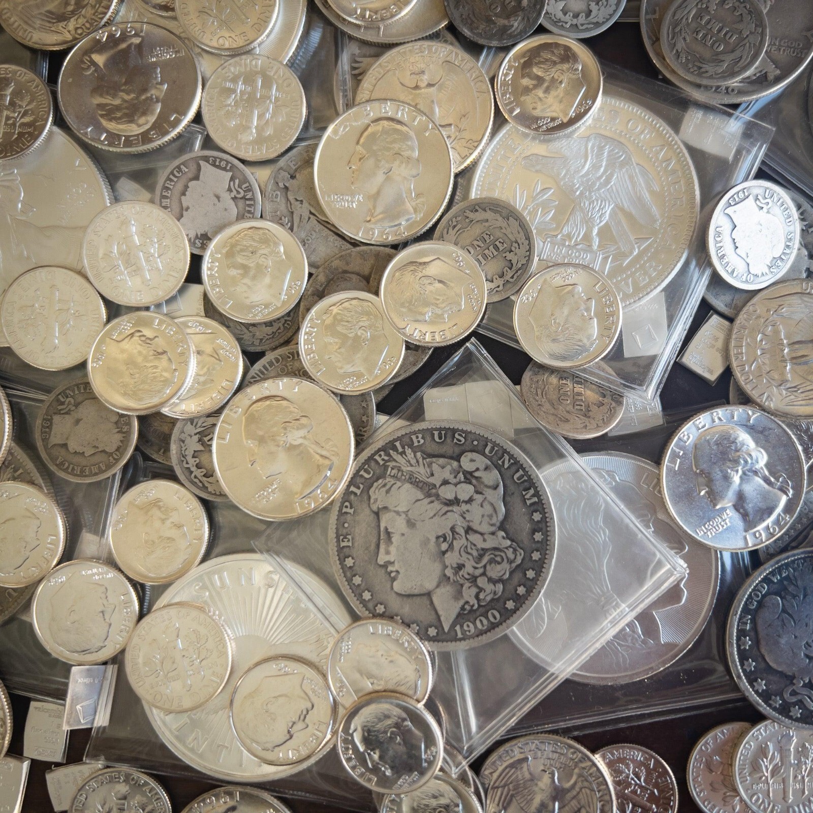 Vault Bag MIXED U.S. SILVER COIN LOT | Vintage U.S. Silver Coin LIQUIDATION SALE