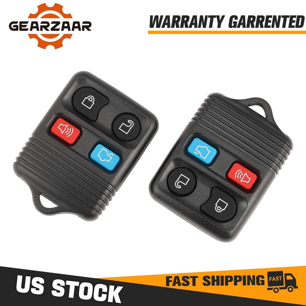 For Ford Replacement Alarm Remote Keyless Entry Control Key FOB Clicker 4 N
