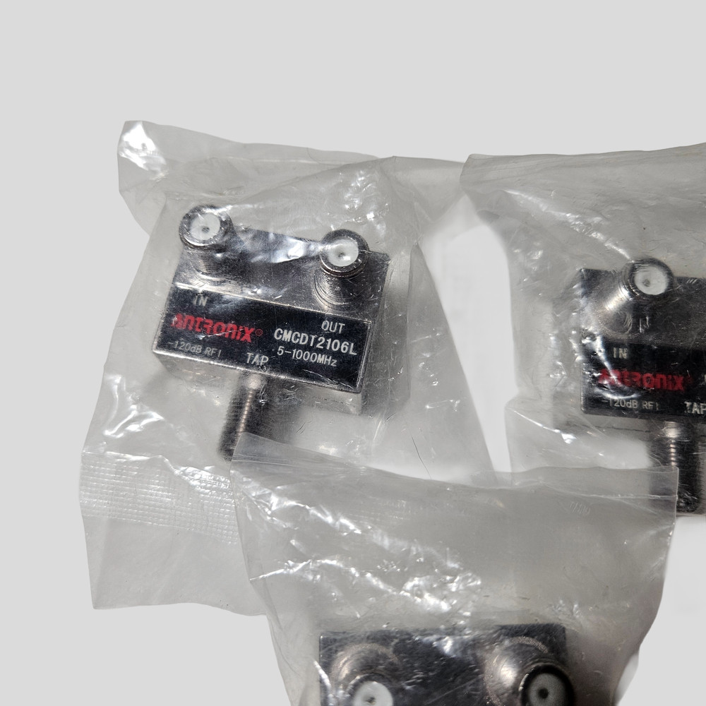 3 UNITS Antronix 6db High Performance Directional Tap Antenna Splitters Cable 📺