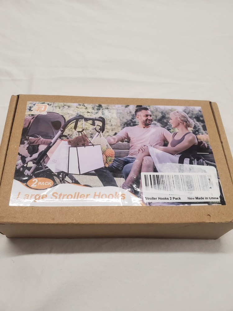 Large Stroller Hooks - 2 Pack