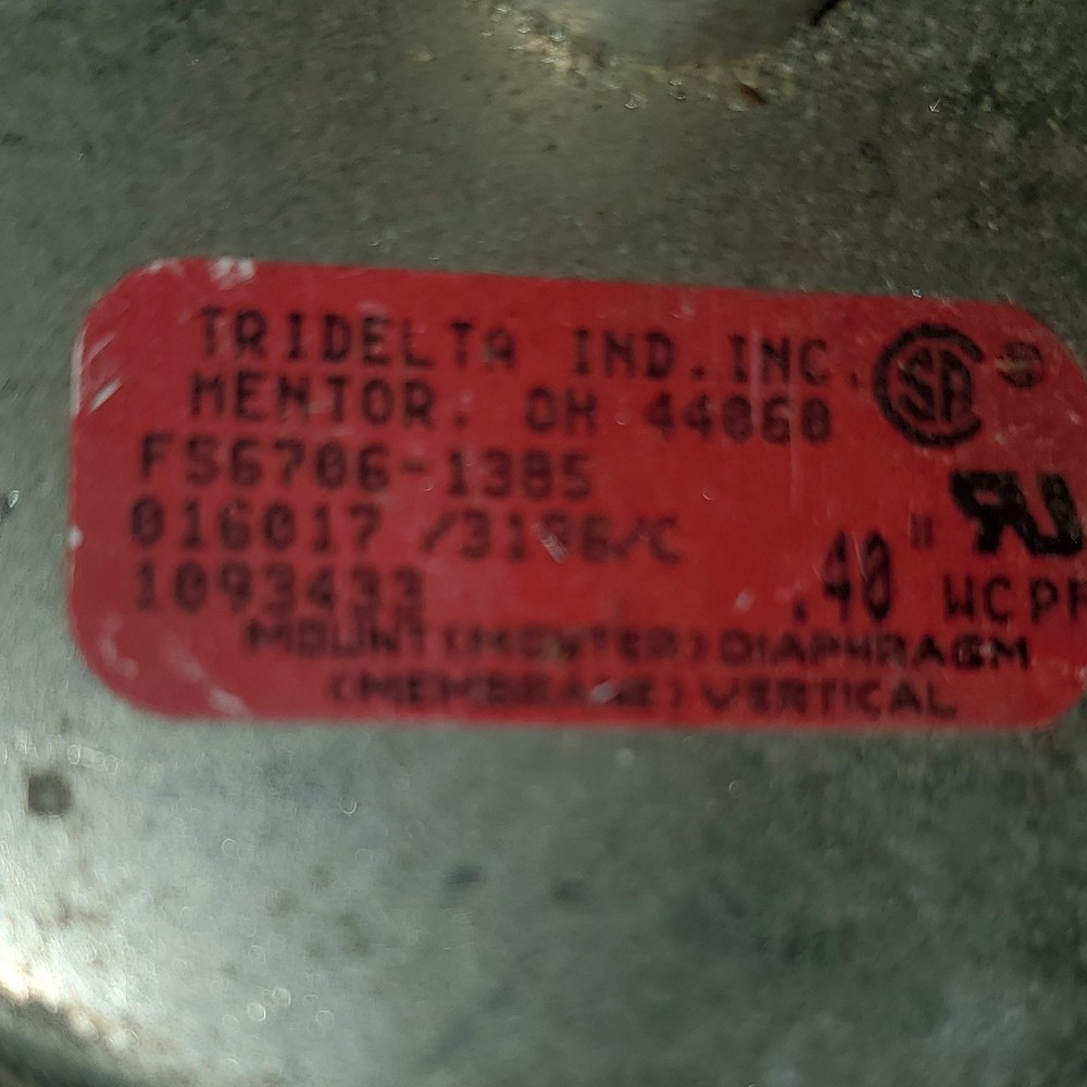 Furnace Pressure Switch