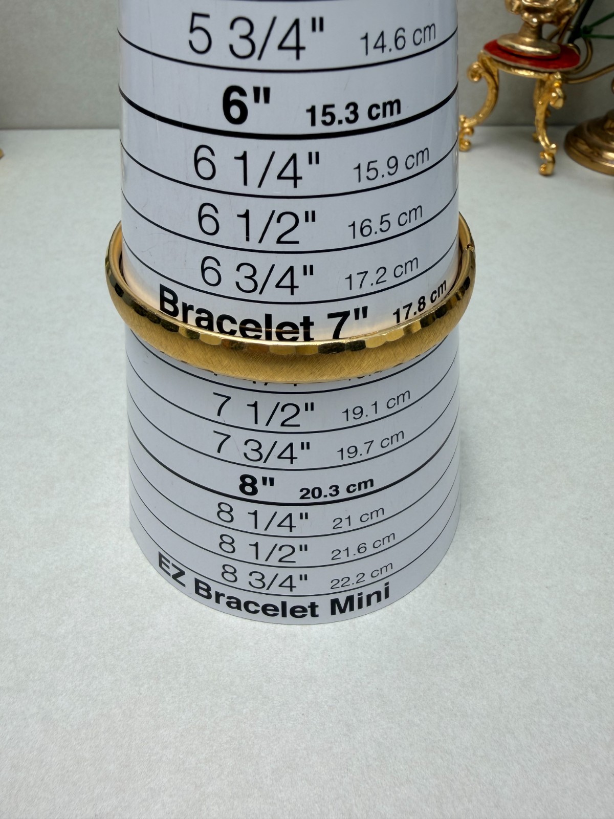 Vintage GF Narrow Bangle Bracelet Gold Filled Hinged Classic