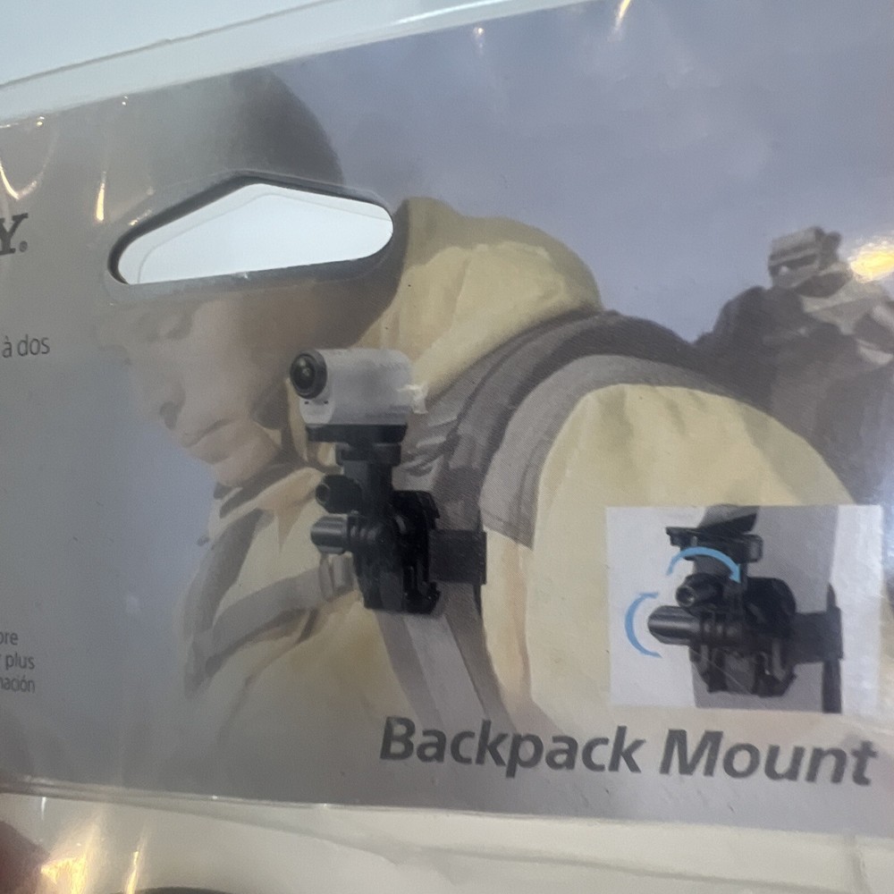 SONY VCT-BPM1 Backpack Mount New In Package, For Camera